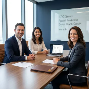 Chief Product Officer Executive Search Firm for Healthtech Companies