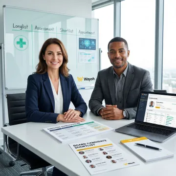 Executive search process for healthtech board recruitment