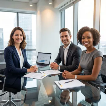 Fintech staffing consultation in progress