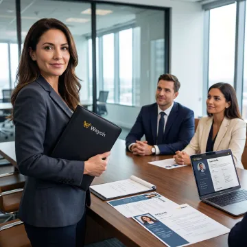 Banking recruitment strategy meeting for permanent hiring