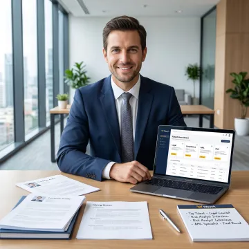 Recruiter sourcing fintech compliance talent