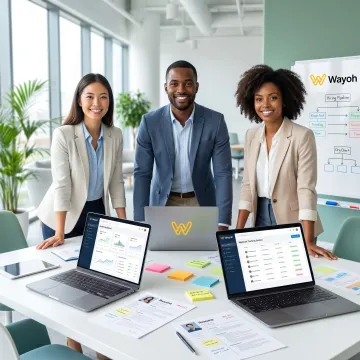 Recruiters discussing digital health hiring strategy