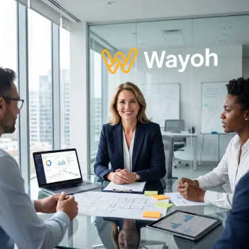 Fintech product consultant reviewing roadmap and metrics