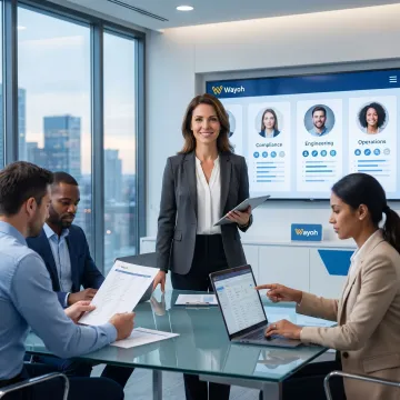 Fintech staffing consultation in progress