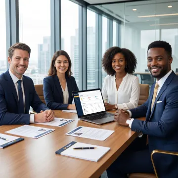 Banking executive search strategy meeting