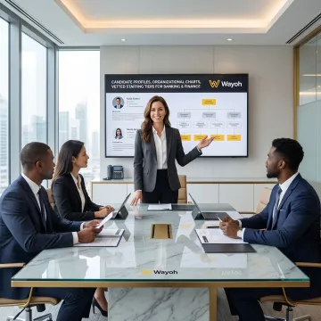 Financial staffing consultation for banking teams