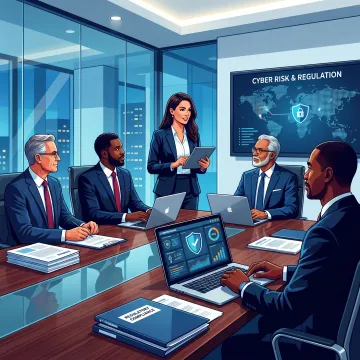 Recruiter discussing information security hiring for a banking firm