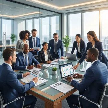 Banking recruitment strategy meeting