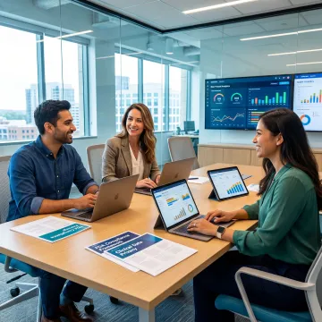 Digital health recruiting strategy meeting