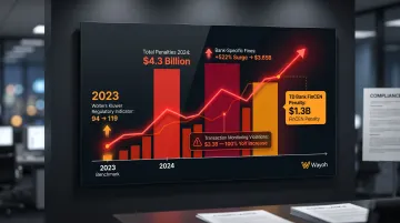 U.S. financial regulatory penalty growth timeline 2023-2024 with key enforcement milestones