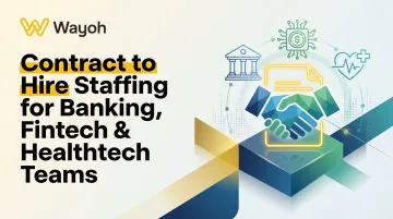 Contract to Hire Staffing for Banking, Fintech & Healthtech Teams