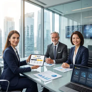 Recruiter discussing IT hiring for a financial institution