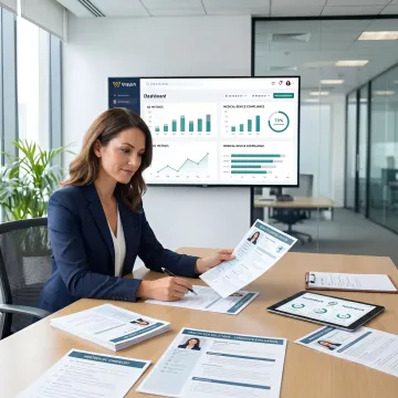 Recruiter sourcing quality control officer talent for healthtech company