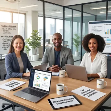 Quality control hiring support for healthtech and medtech teams
