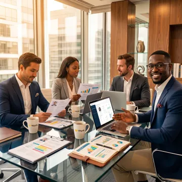 Fintech recruiter discussing Account Executive hiring