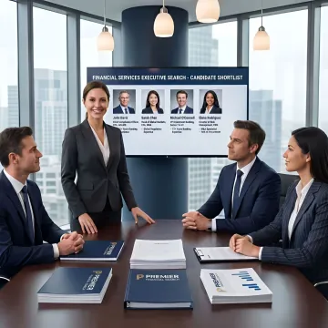Recruitment support for financial institutions