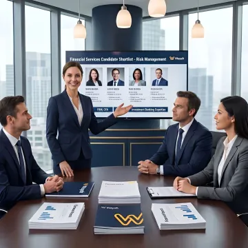 Banking risk staffing support meeting