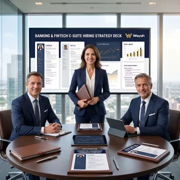 Executive search consultation for banking and fintech leadership roles