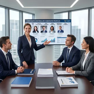 Recruiting support for corporate controller hiring
