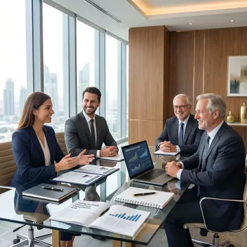 Recruiter discussing banking operations hiring needs