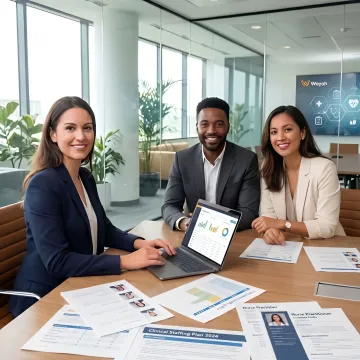 Recruiter supporting NP hiring for a healthtech team