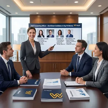 Recruitment support for financial controller hiring