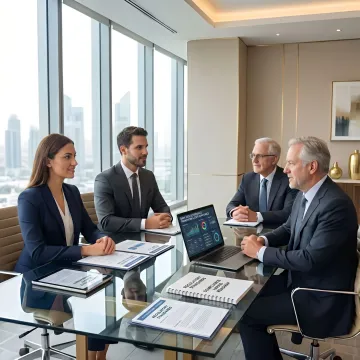 Recruiter discussing data governance hiring needs