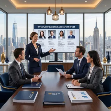 Recruitment support for investment banking roles