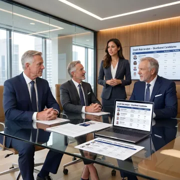 Recruitment support for credit risk analyst hiring