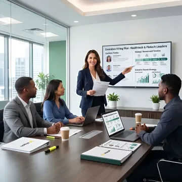 Sales recruitment strategy meeting