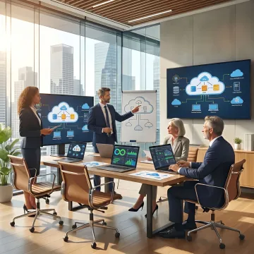 Senior cloud architect and DevOps leader planning infrastructure strategy