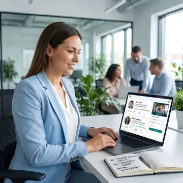 Recruiter sourcing cybersecurity sales candidates