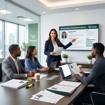 Healthtech recruiting consultation with hiring team