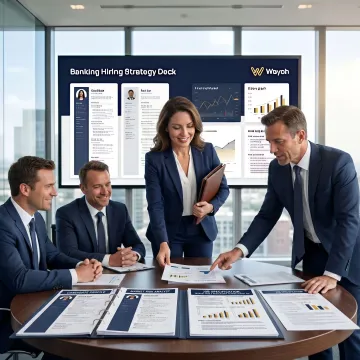 Recruiter discussing market risk analyst hiring needs