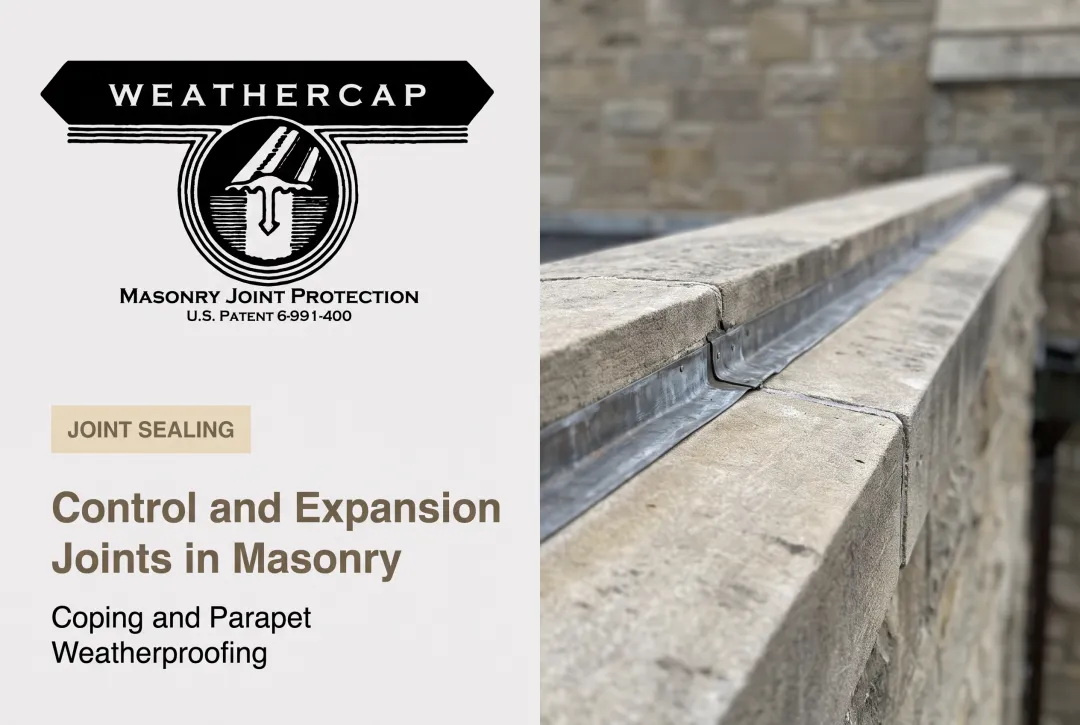 Control and Expansion Joints in Masonry