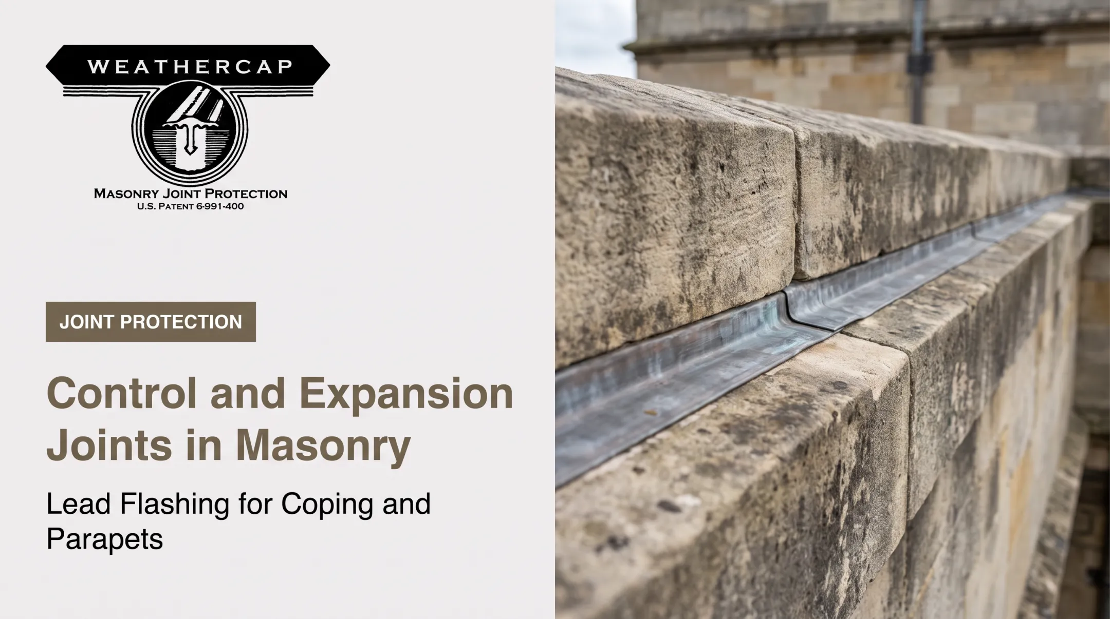 Control and Expansion Joints in Masonry