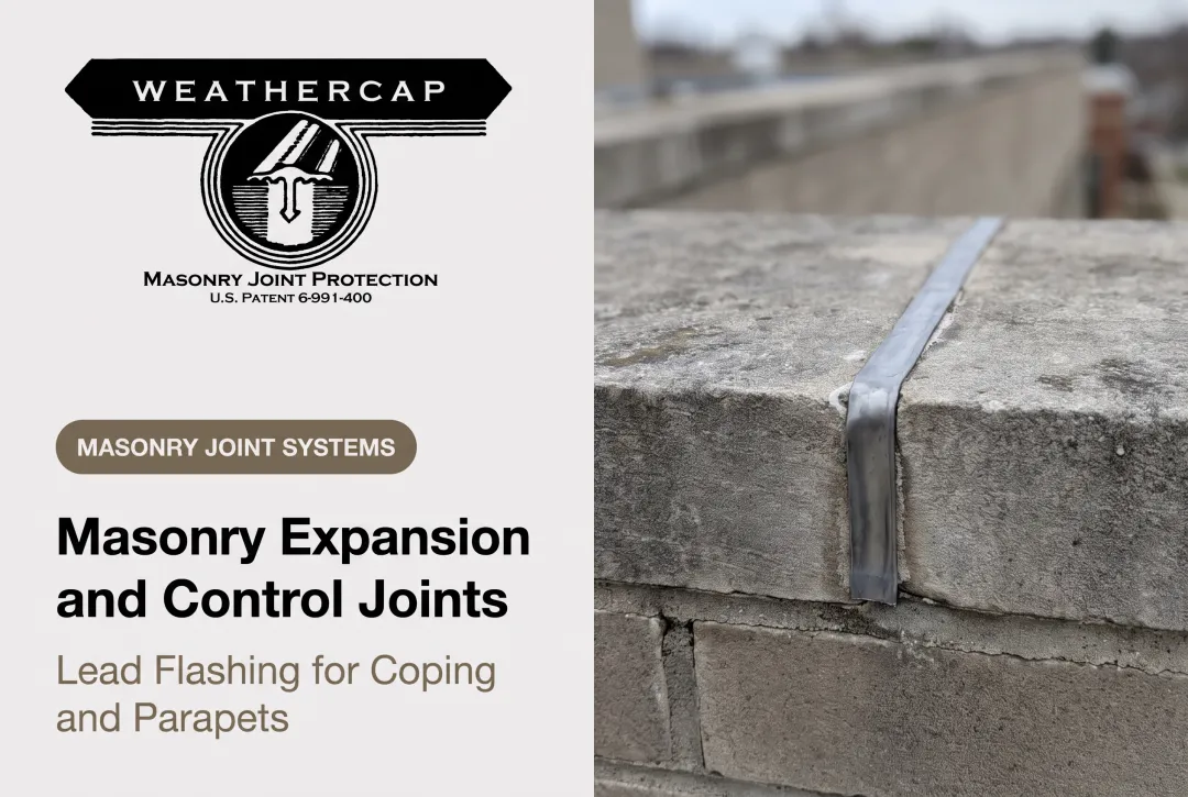 Masonry Expansion and Control Joints