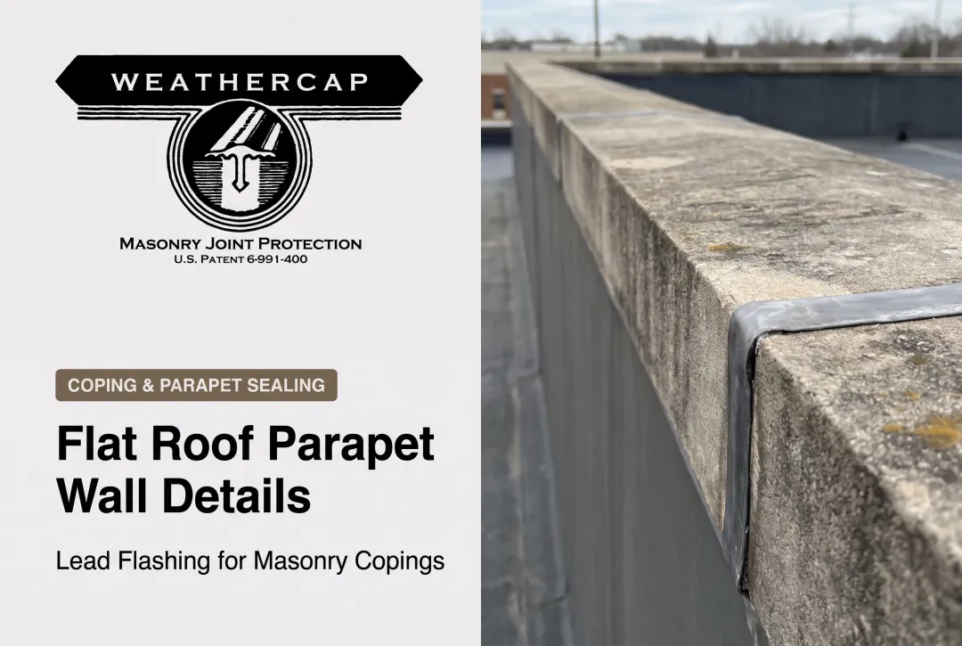Flat Roof Parapet Wall Details