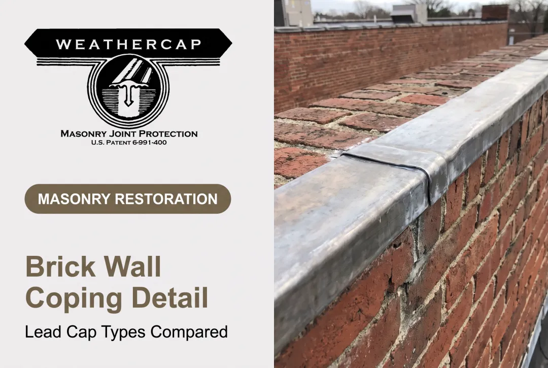 Brick Wall Coping Detail: Types