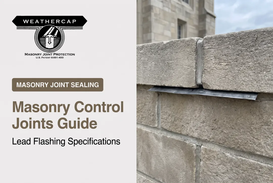 Masonry Control Joints Guide