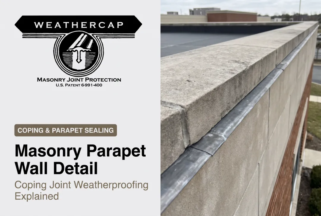Masonry Parapet Wall Detail