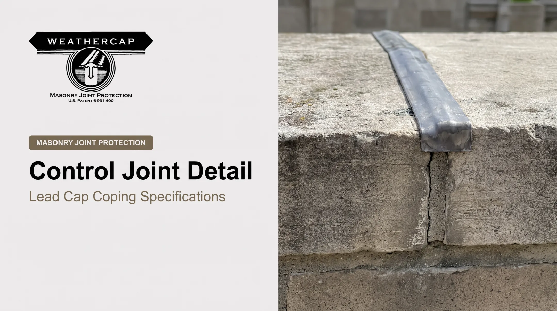 Control Joint Detail