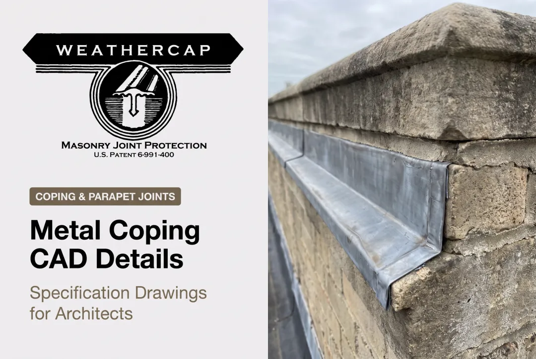 Metal Coping CAD Details