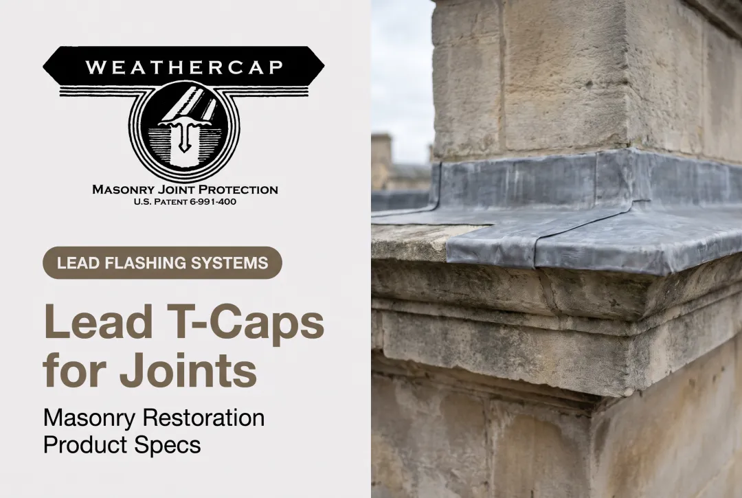 Lead T-Caps for Joints