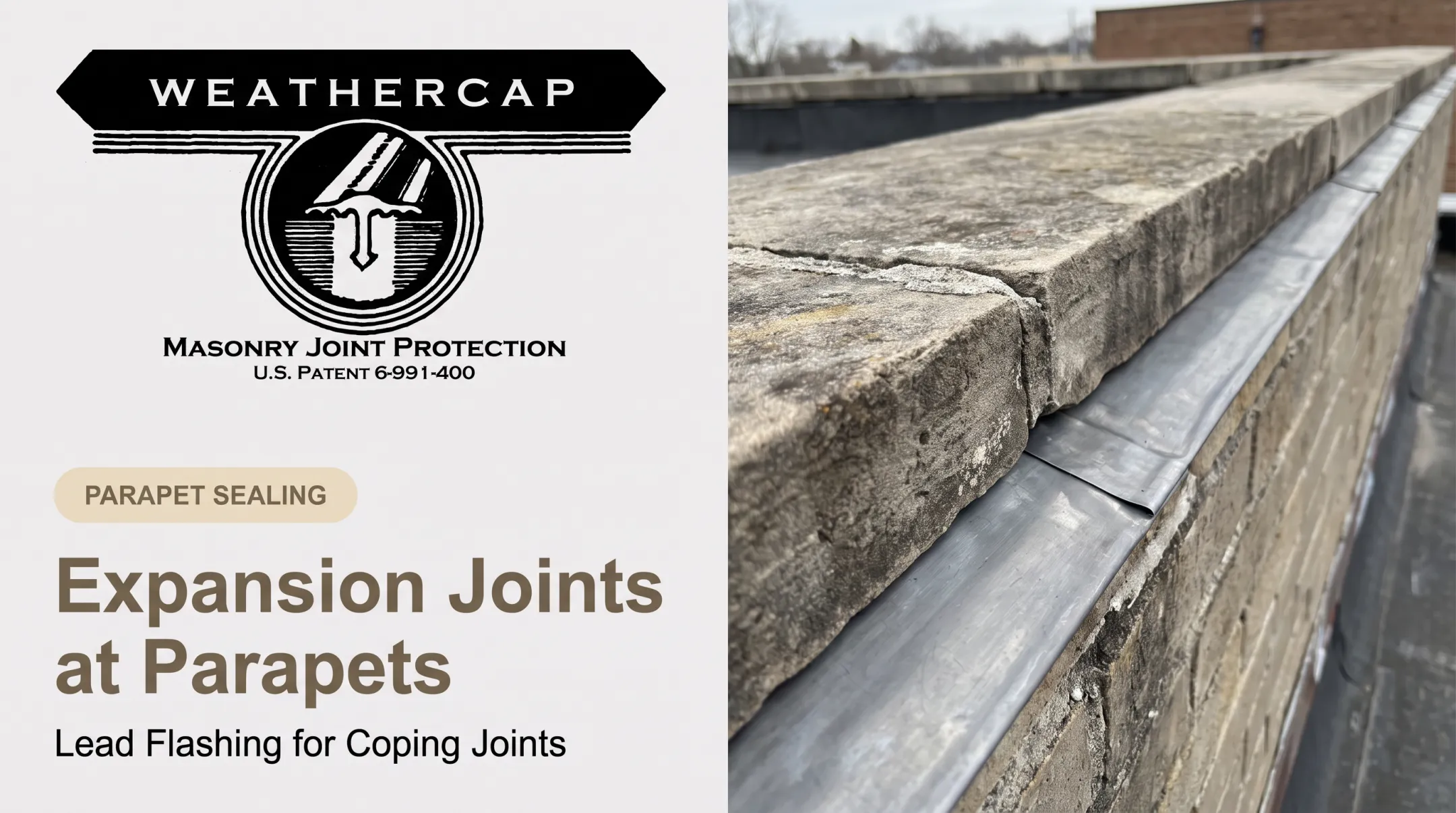 Expansion Joints at Parapets