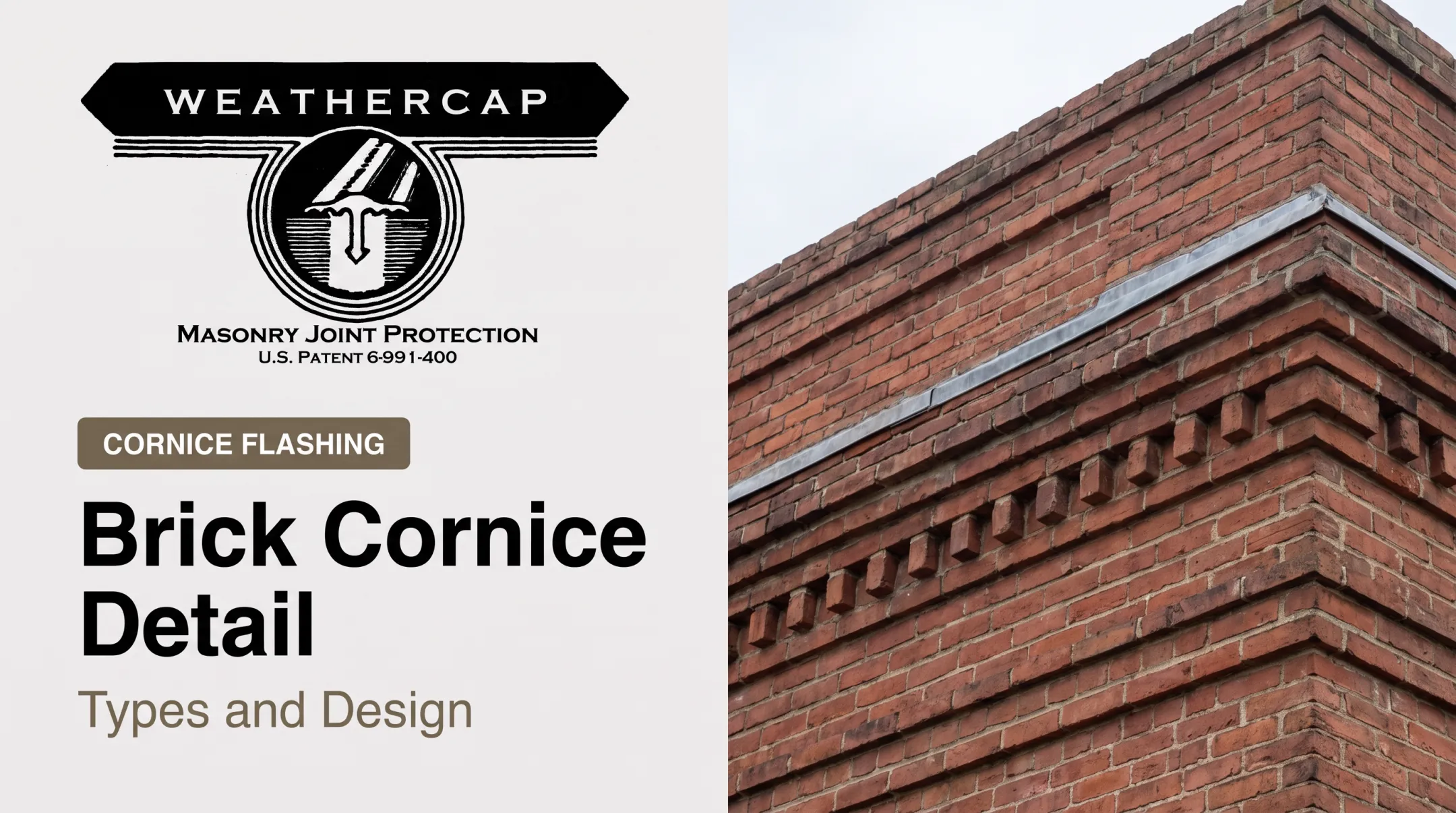 Brick Cornice Detail: Types and Design