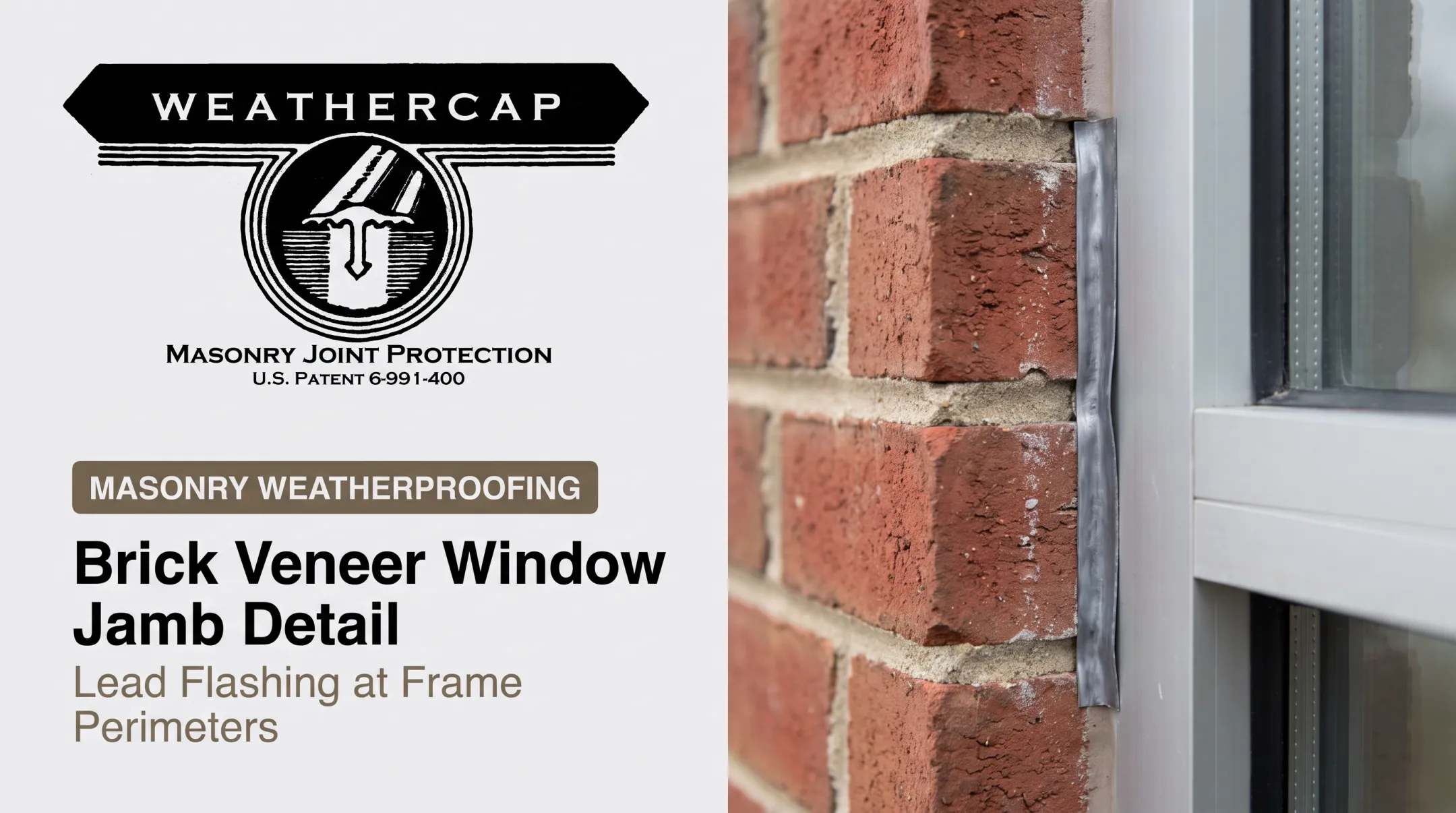 Brick Veneer Window Jamb Detail