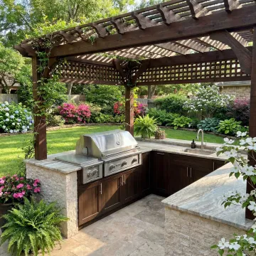 Outdoor Kitchen Construction Services Windsor Oaks GA