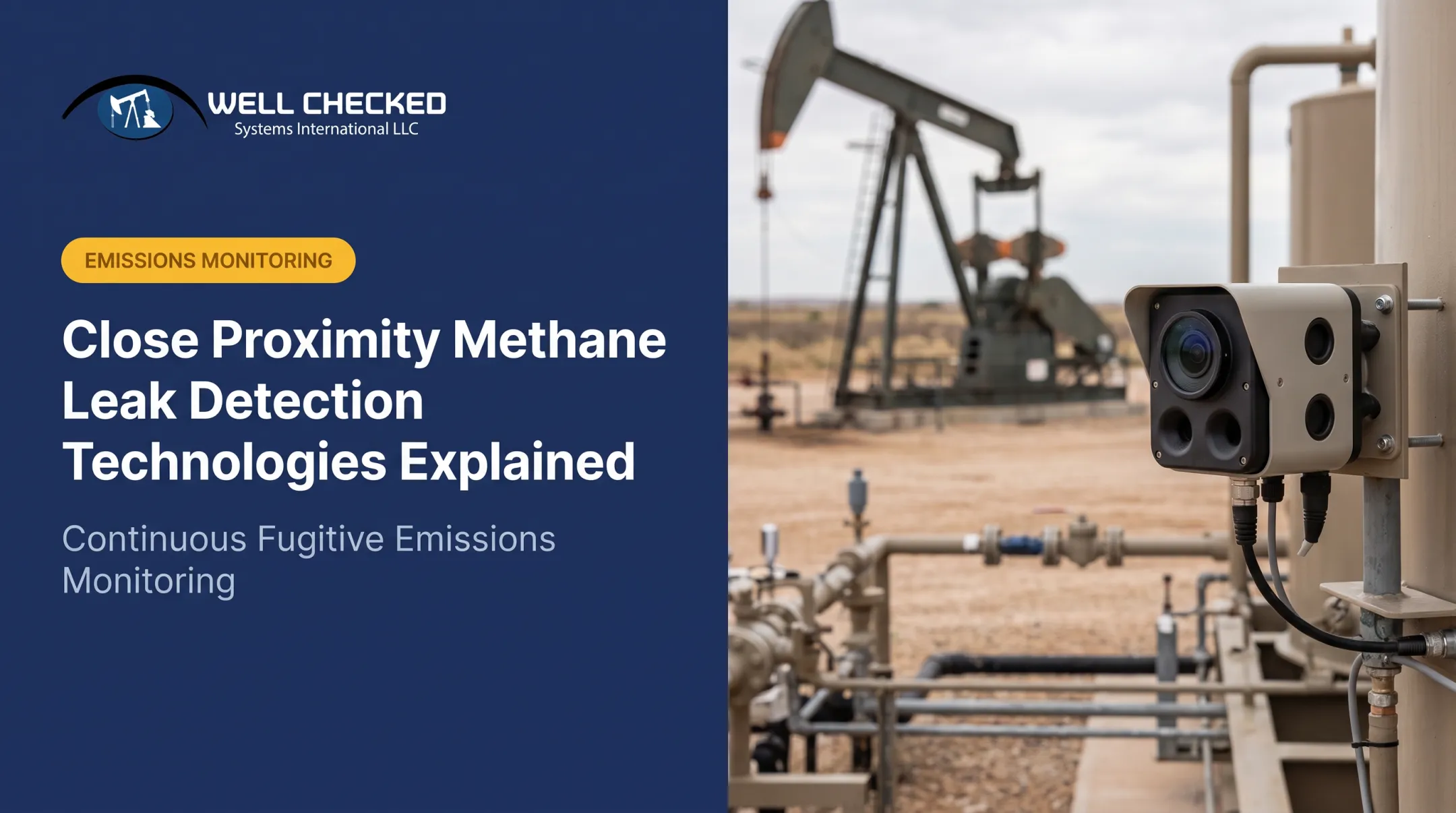 Close Proximity Methane Leak Detection Technologies Explained