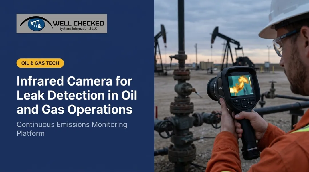 Infrared Camera for Leak Detection in Oil and Gas Operations